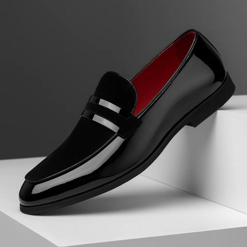 Sebastian | Penny Loafer Herren Leder Wildleder Business Slipper
