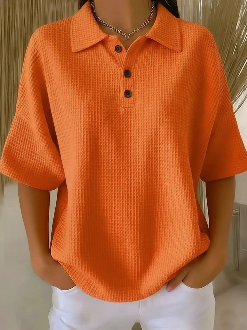 Bregje | Damen Poloshirt Kurzarm Relaxed Fit