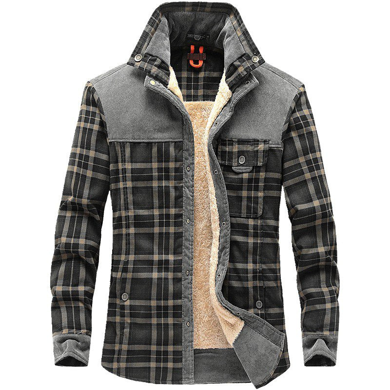 WODEN - Jacke aus dickem Flanell für Männer