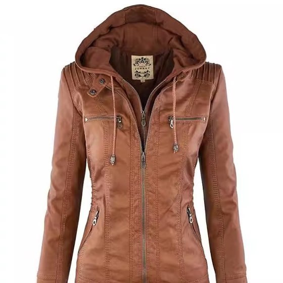 CLARA - ELEGANTE LEDERJACKE