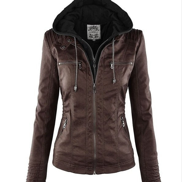 CLARA - ELEGANTE LEDERJACKE