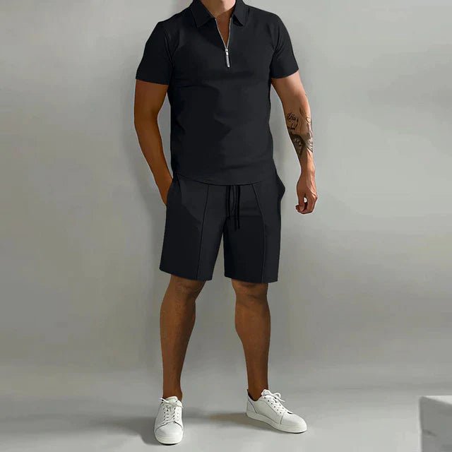 Polo Shorts Set Herren