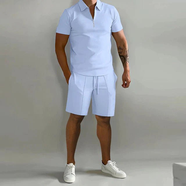 Polo Shorts Set Herren