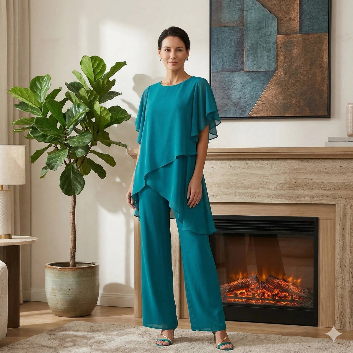 Oda | Asymmetrisches Loungewear-Set