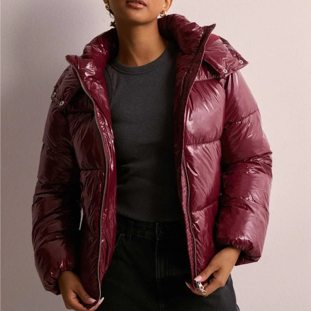Pufferjacke Winter Damen Kurz