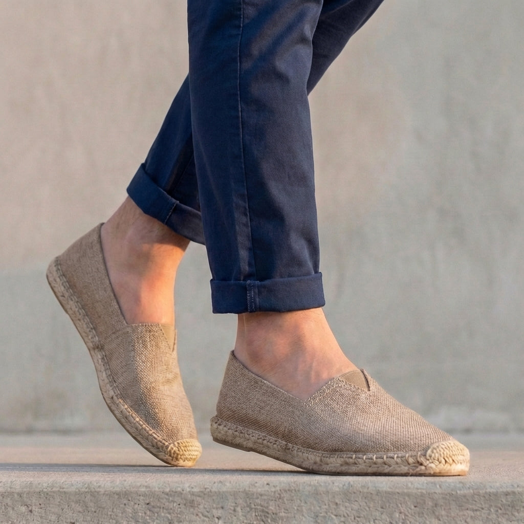 Reimar | Herren Espadrilles Schlupfschuh Jutesohle