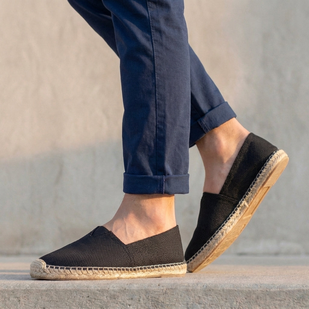 Reimar | Herren Espadrilles Schlupfschuh Jutesohle
