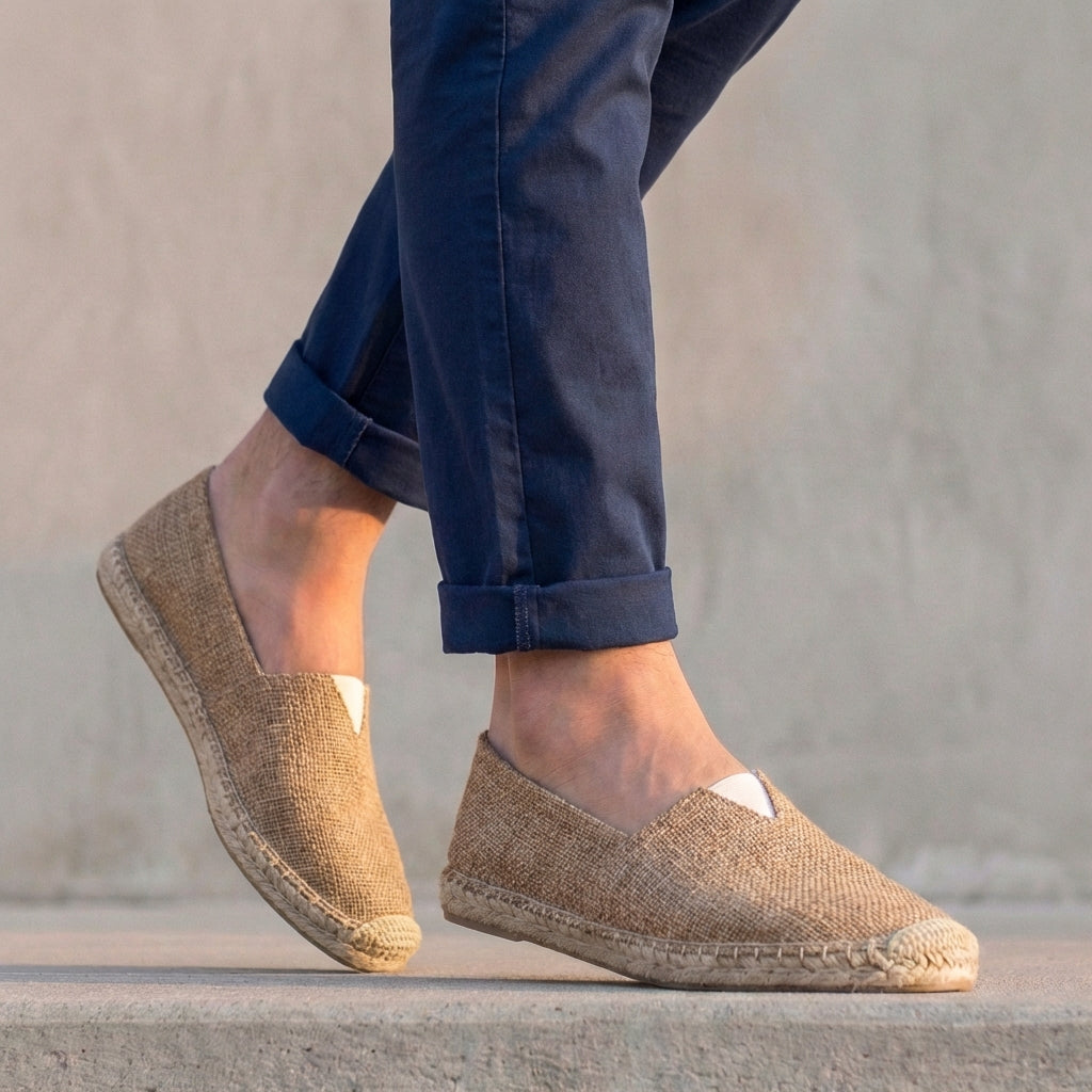 Reimar | Herren Espadrilles Schlupfschuh Jutesohle