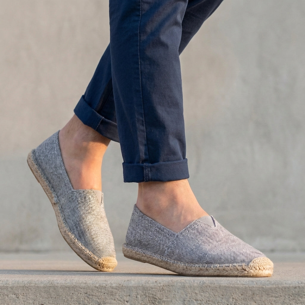 Reimar | Herren Espadrilles Schlupfschuh Jutesohle
