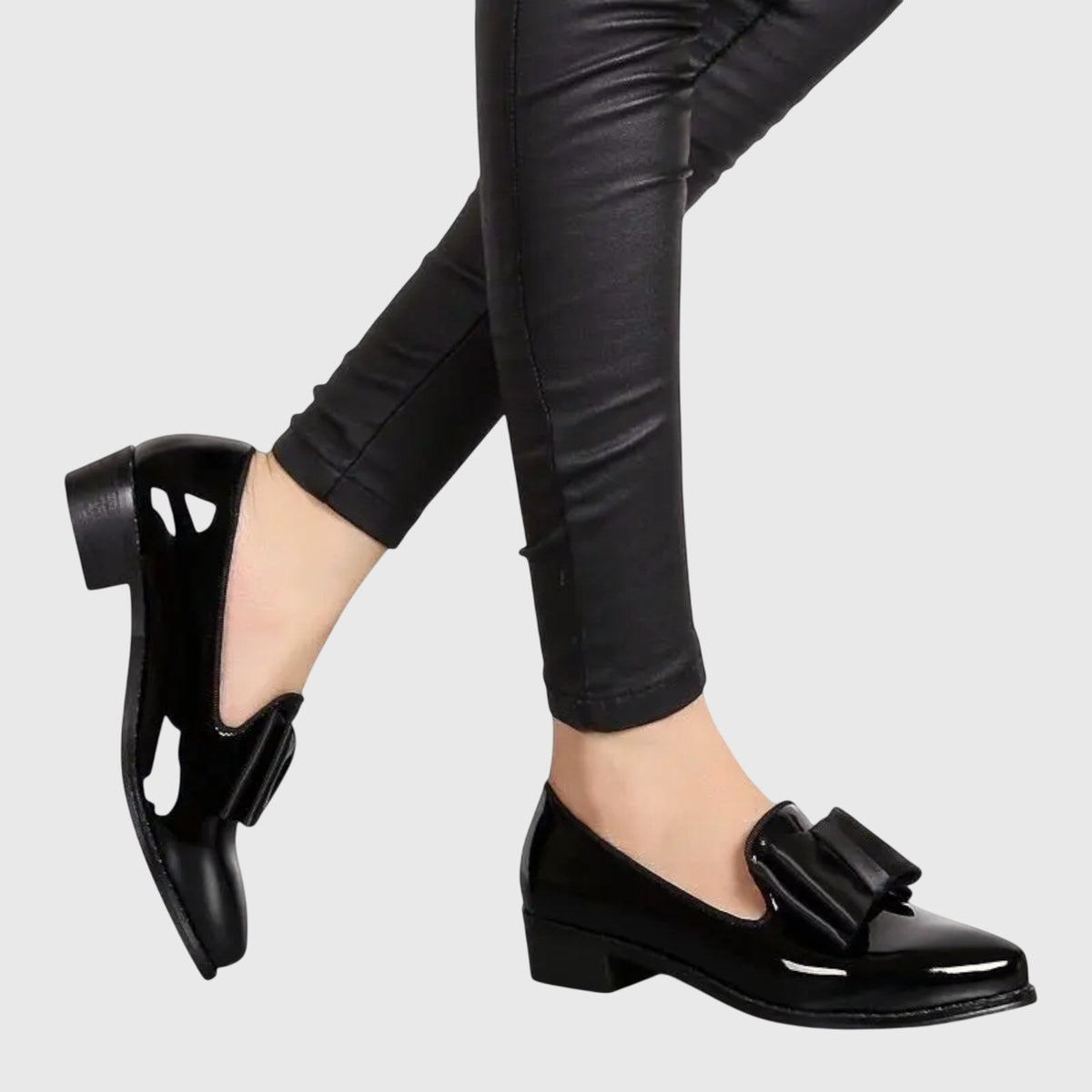 Romy | Damen Loafer mit Schleife