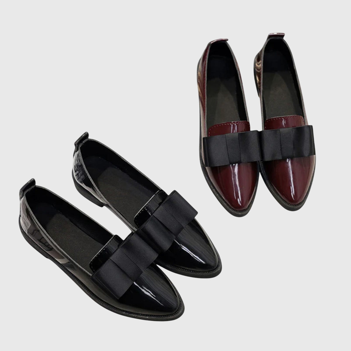 Romy | Damen Loafer mit Schleife