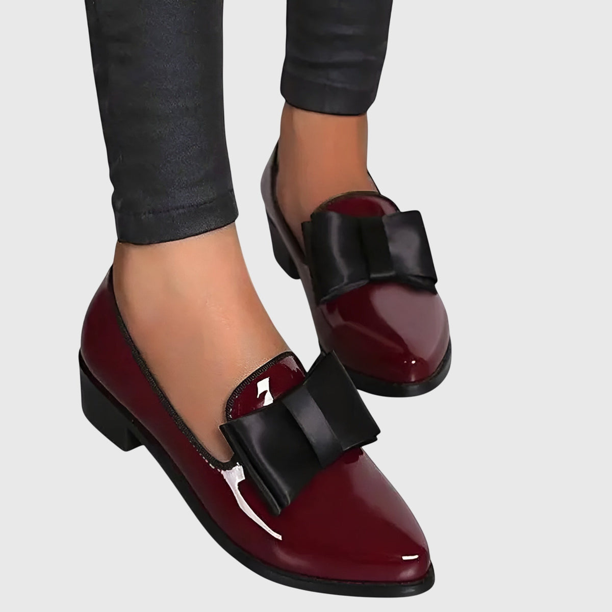 Romy | Damen Loafer mit Schleife