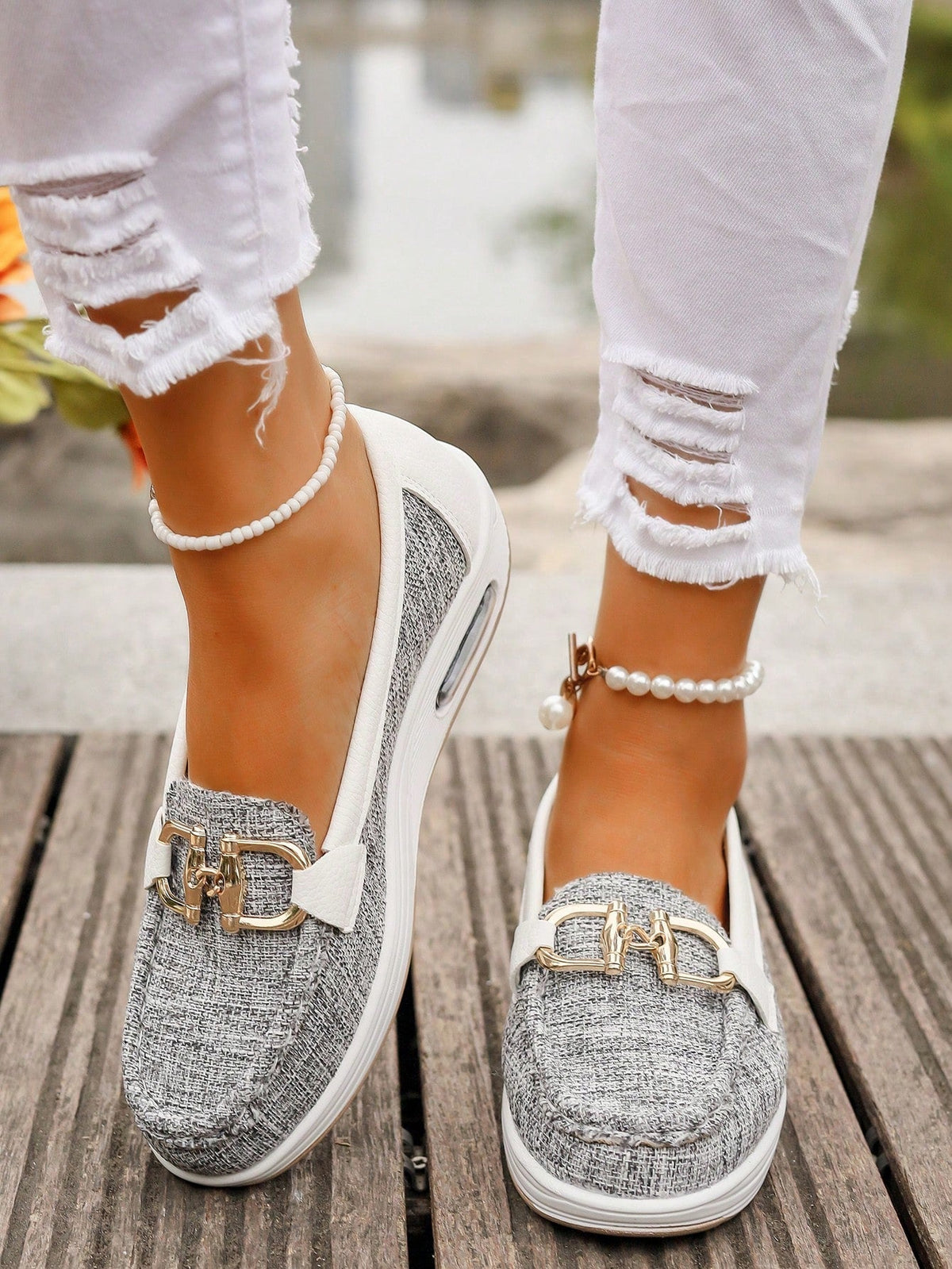 Rosemunde | Damen Loafer Schuhe mit Schnalle