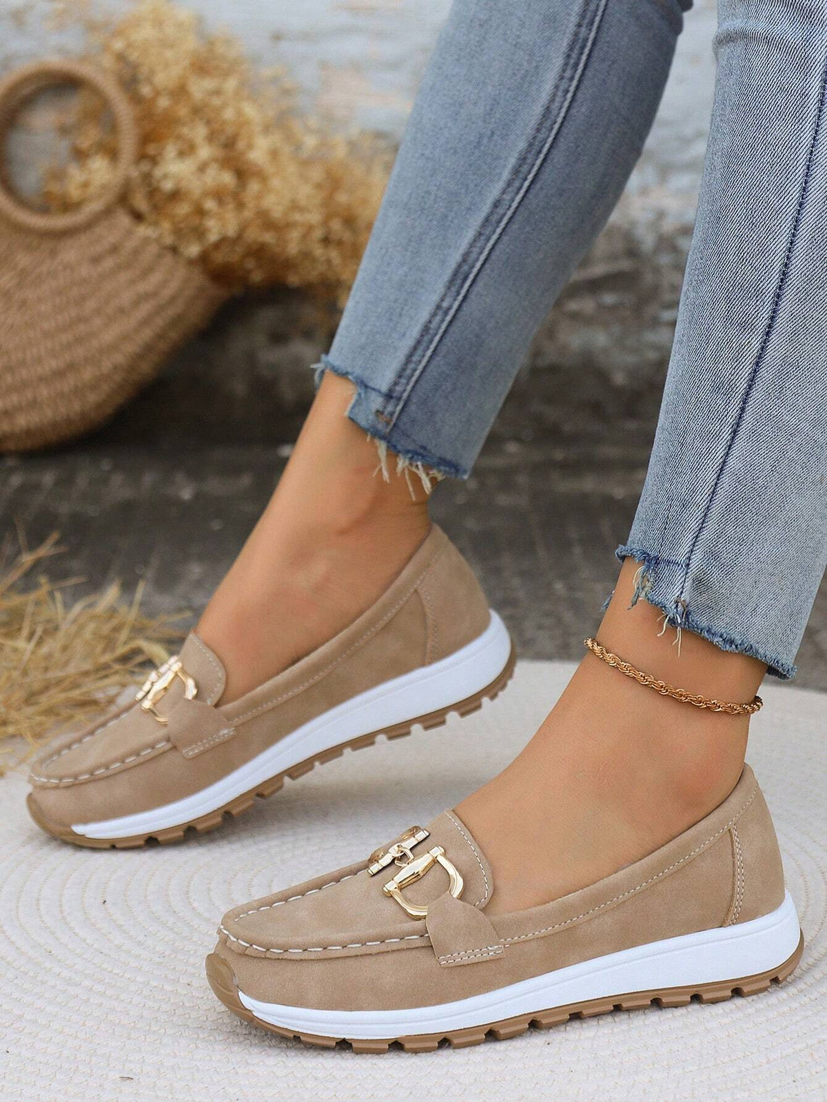 Rosemunde | Damen Loafer Schuhe mit Schnalle