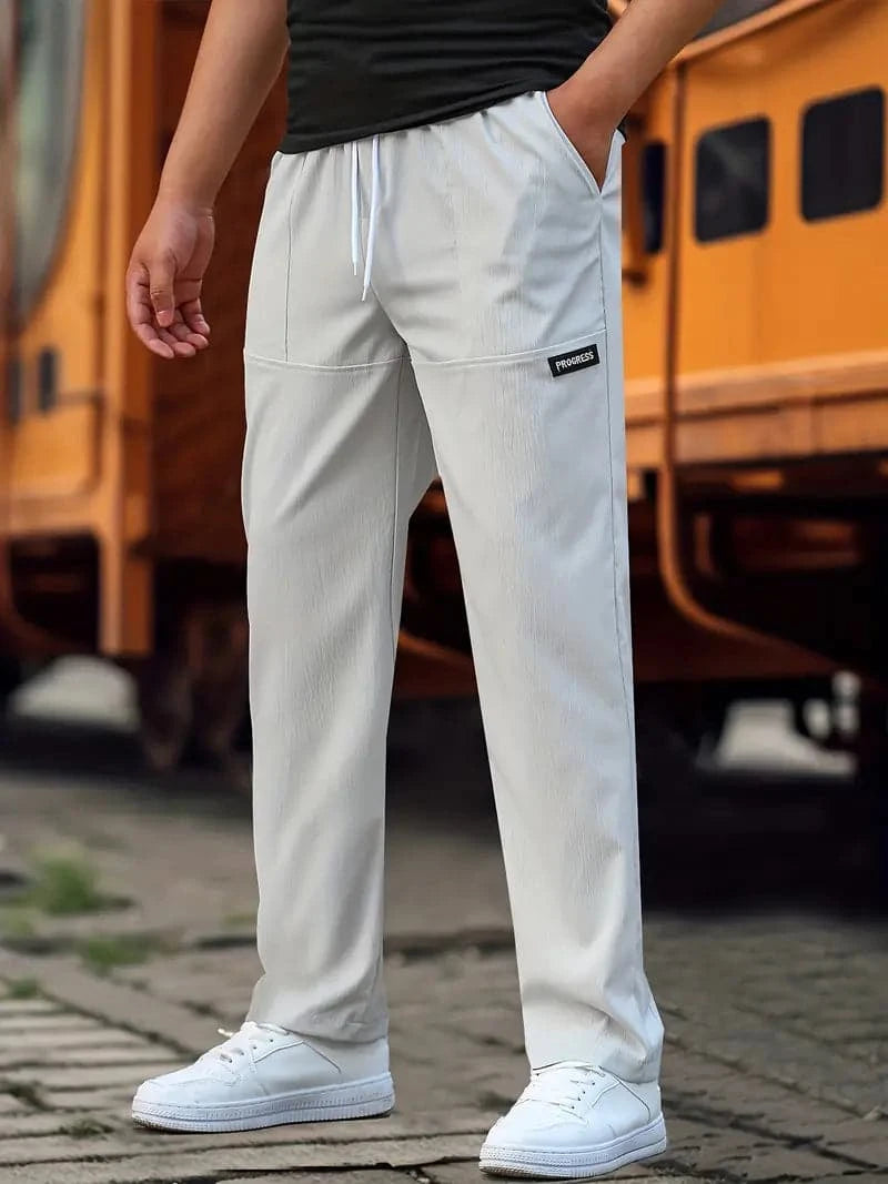 Rutger | Herren Regular Fit Jogginghose mit Kordelzug