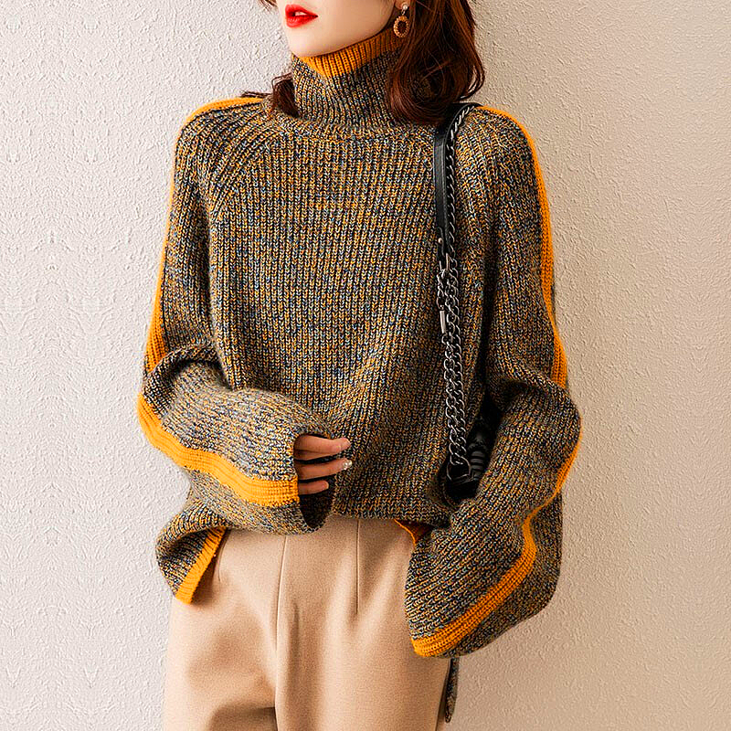 AMERY - Stylischer rollkragenpullover