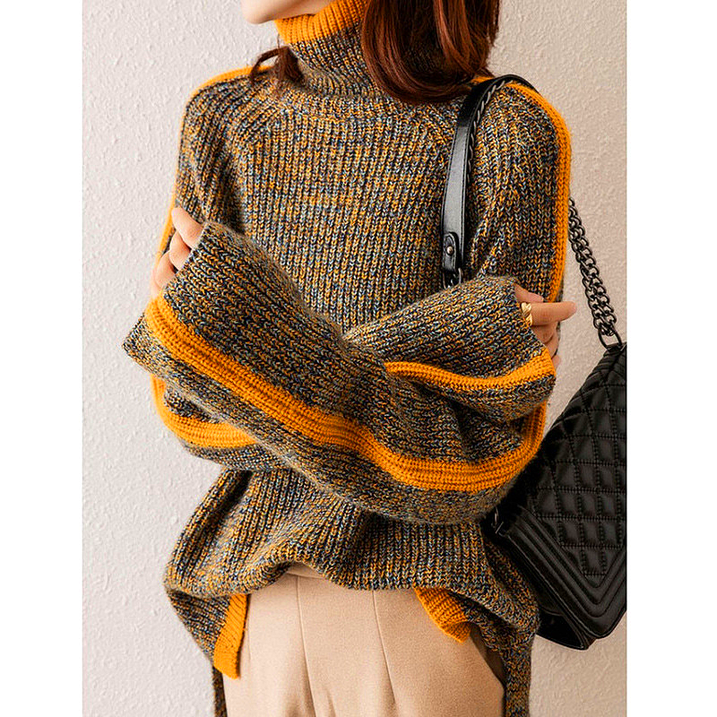 AMERY - Stylischer rollkragenpullover