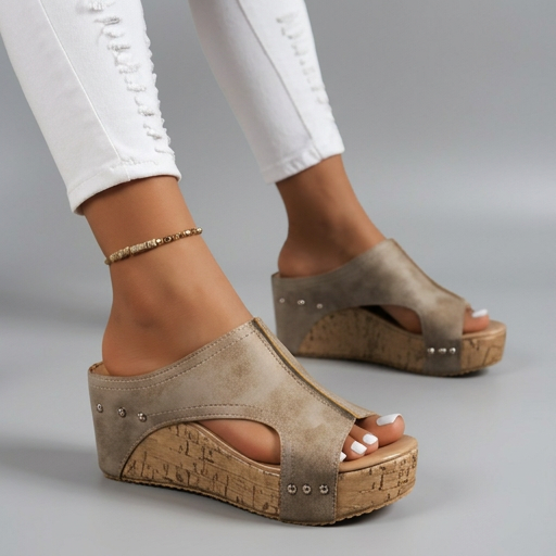 Layen – Sandalen Mit Keilabsatz