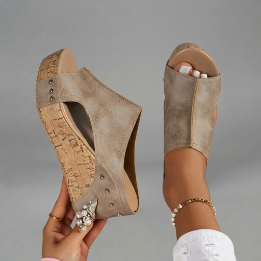 Layen – Sandalen Mit Keilabsatz