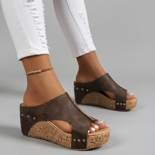 Layen – Sandalen Mit Keilabsatz