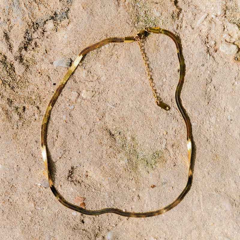 Schlangenkette Gold
