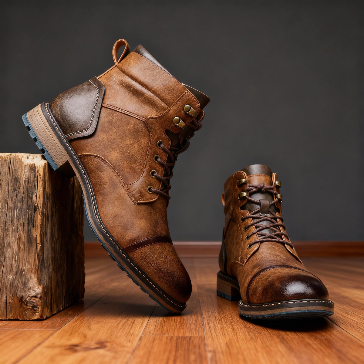 Schnürstiefel Herren Ankle Boot