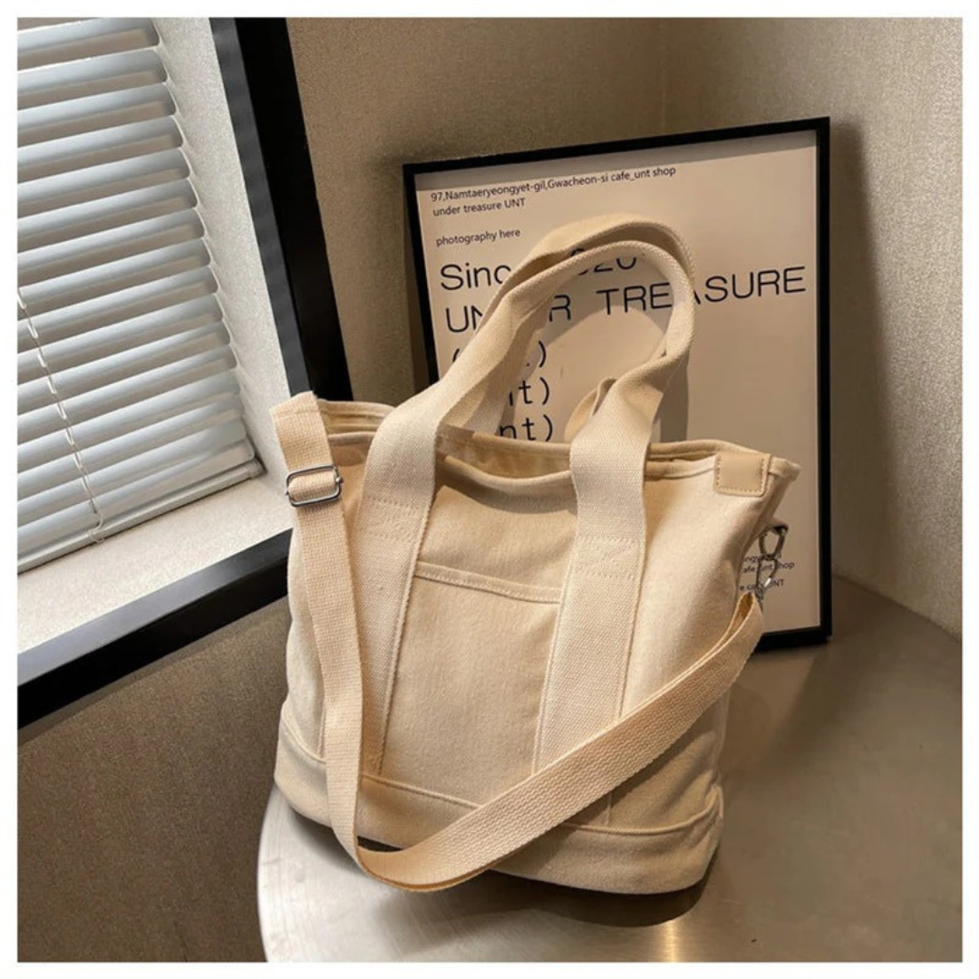 Sna | Damen Praktische Canvas Schultertasche