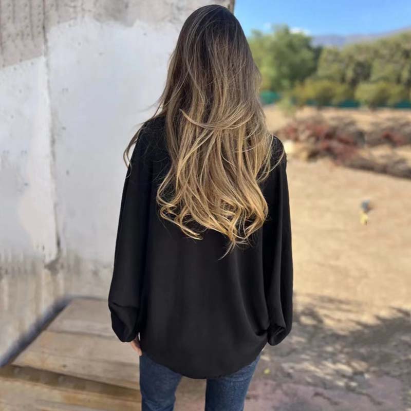 Julia | Edle Oversize Bluse Damen