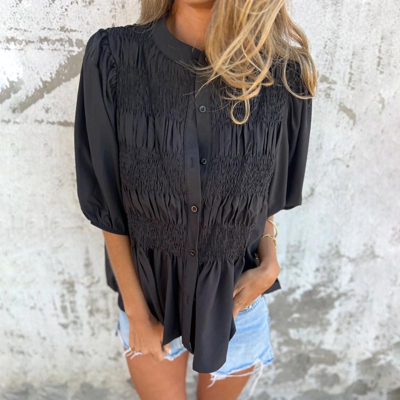 Lina | Hochwertige Ibiza Style Bluse Damen