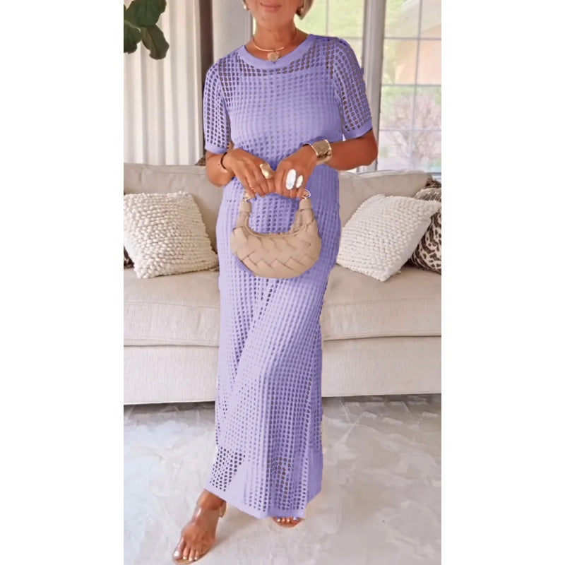 Valesse - Soft-Touch Maxikleid im Lagenlook