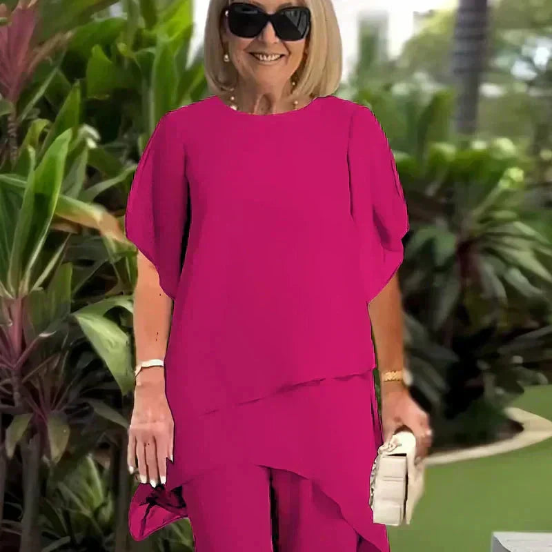 Jessenia - Set aus Lagenlook-Tunika und Hose