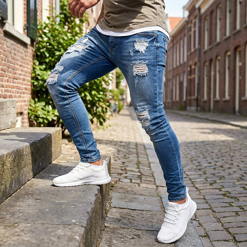Kuzma - Stylische Röhrenjeans im Used Schau