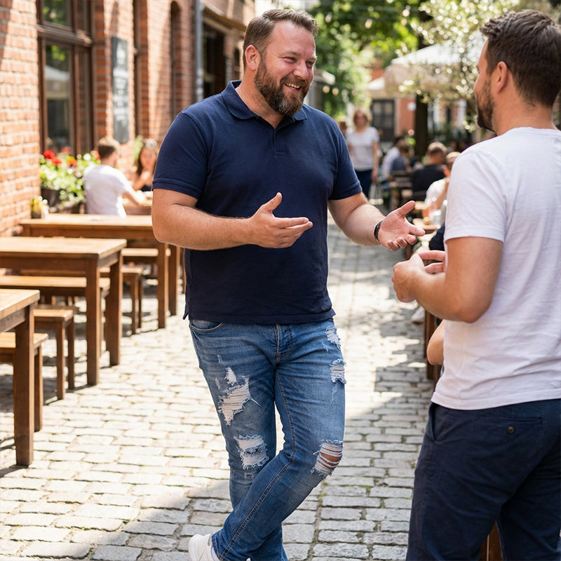 Kuzma - Stylische Röhrenjeans im Used Schau
