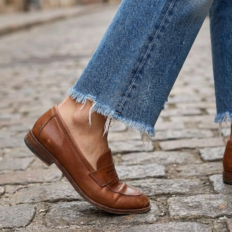 Zelda - Verkürzte Premium-Stretch-Jeans