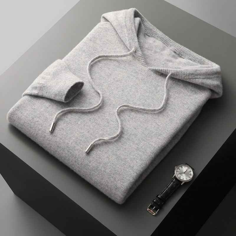 Strick Hoodie Herren