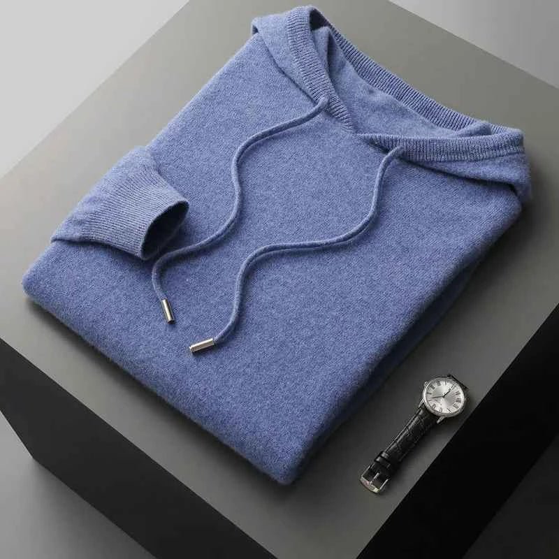 Strick Hoodie Herren