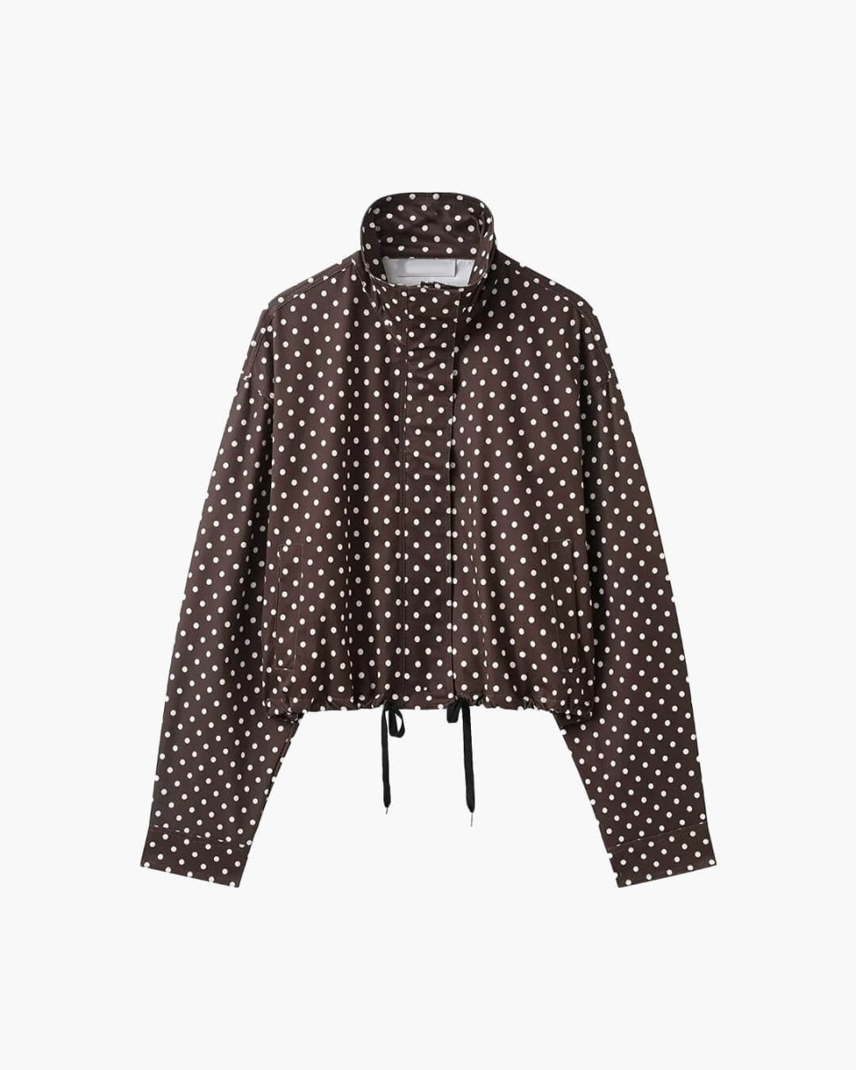 Übergangsjacke Damen Polka-Dot
