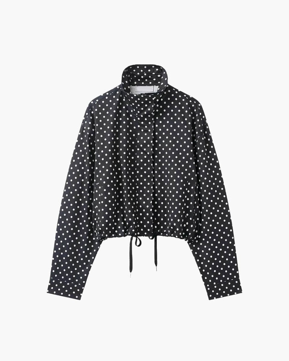 Übergangsjacke Damen Polka-Dot
