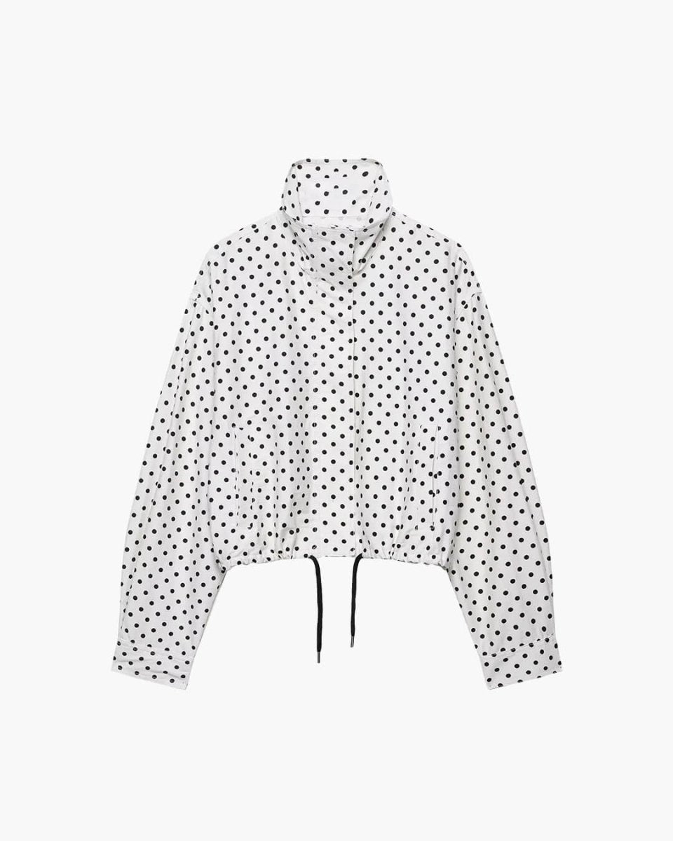 Übergangsjacke Damen Polka-Dot