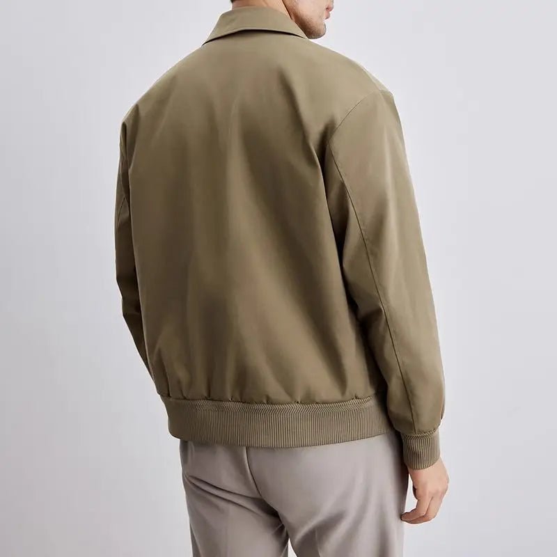 Übergangsjacke Herren mit Spitzkragen