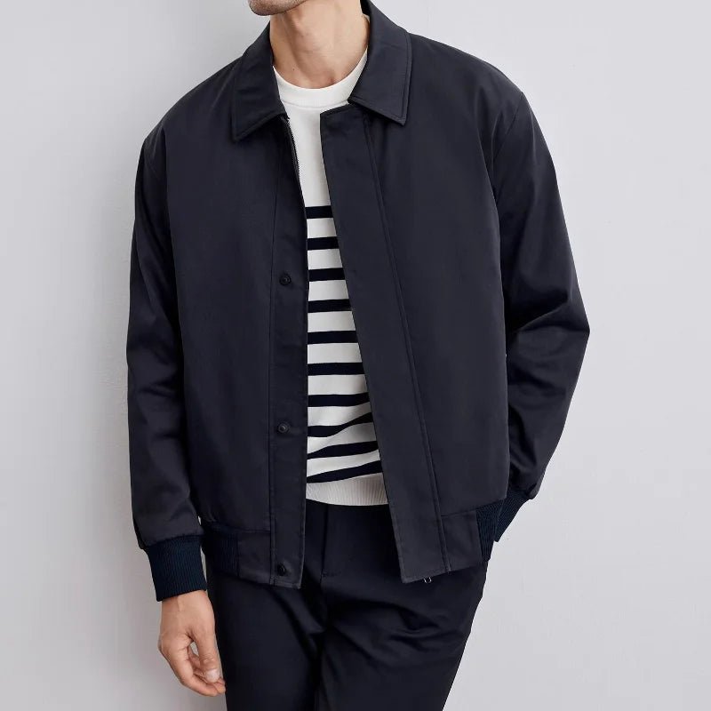 Übergangsjacke Herren mit Spitzkragen