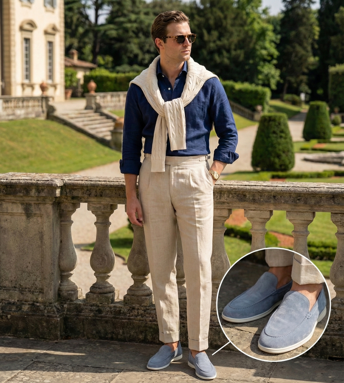Jonas | Premium Wildleder Slipper