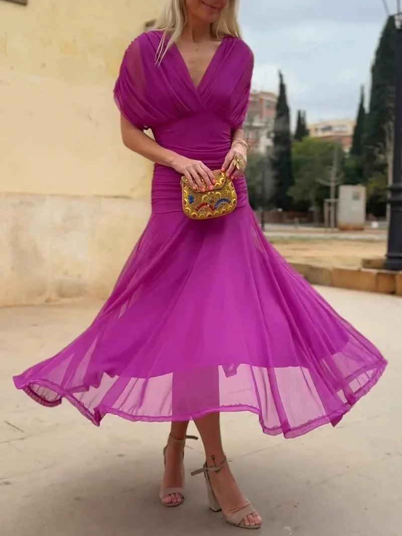 Manich – Fließendes Midikleid