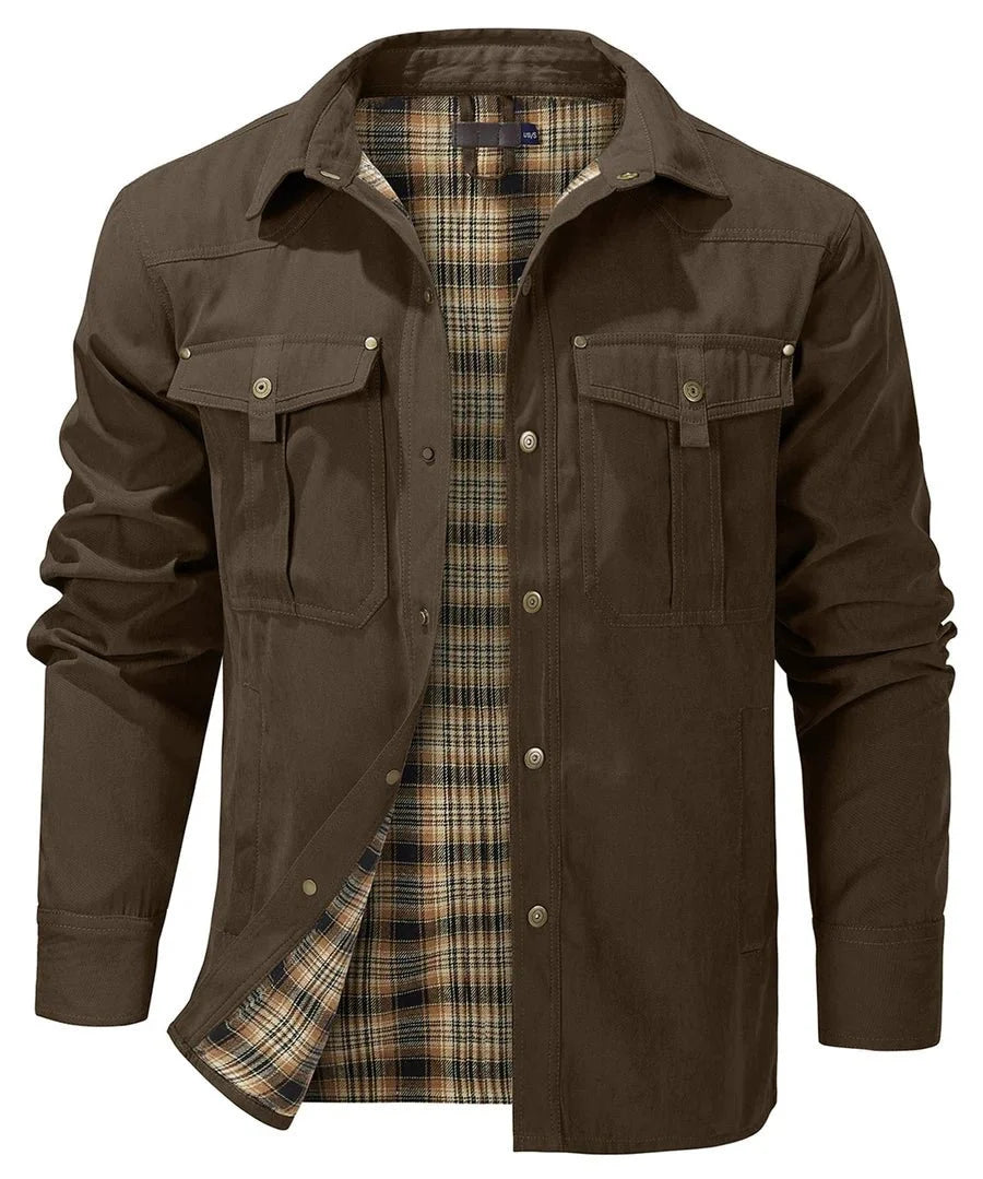 Warme Outdoorjacke Herren