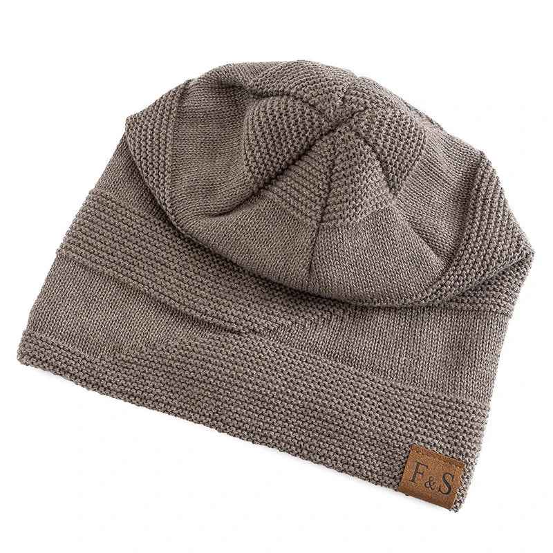 Warme Strickmütze