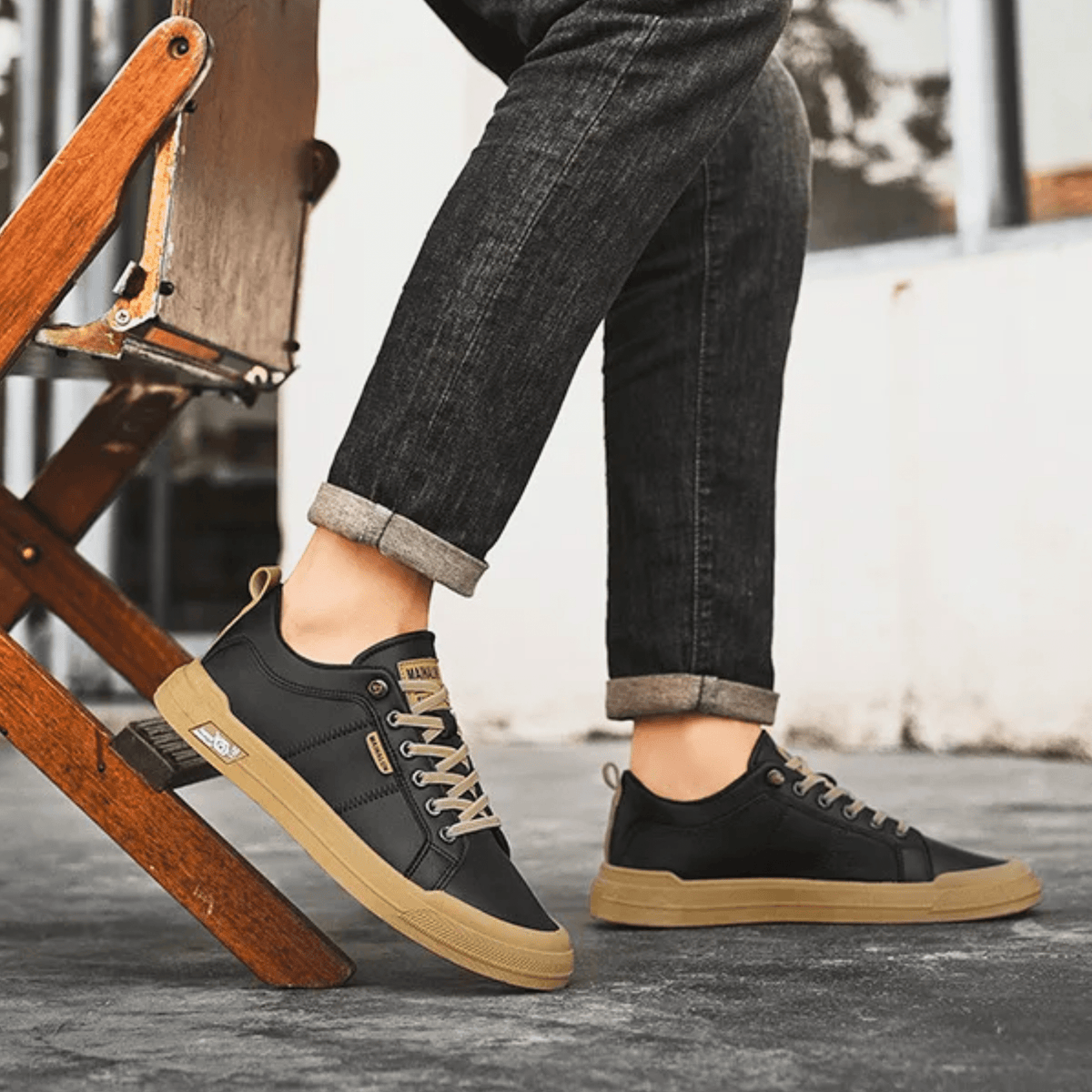 Jonas | Elegante Leder-Sneaker