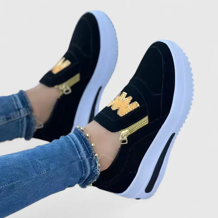 Wilhelmina | Damen Orthopädische Slip-On Sneaker