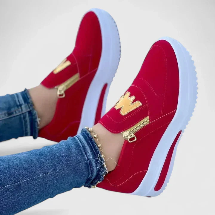 Wilhelmina | Damen Orthopädische Slip-On Sneaker