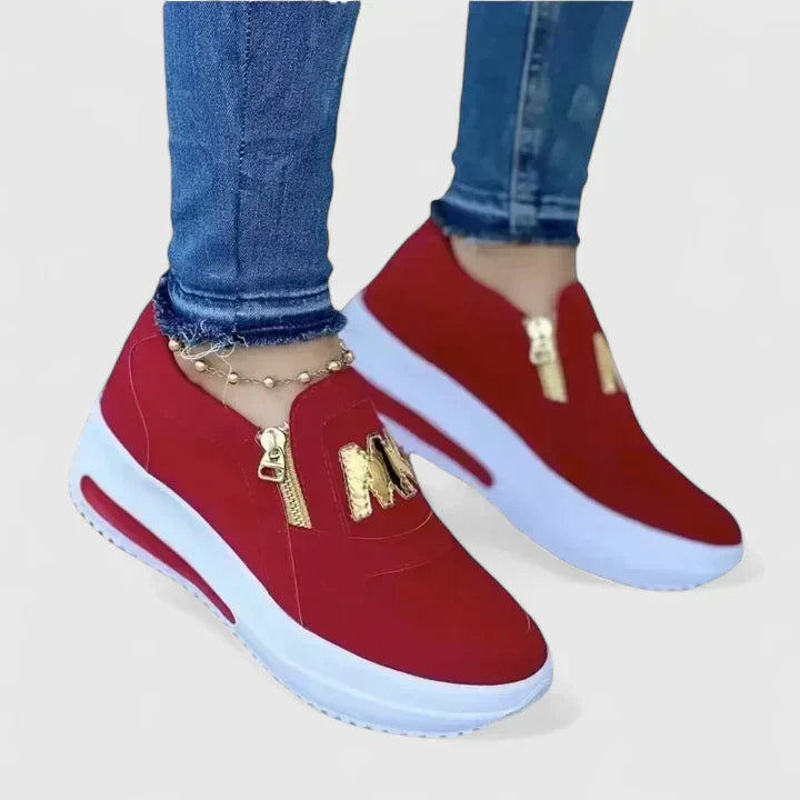 Wilhelmina | Damen Orthopädische Slip-On Sneaker