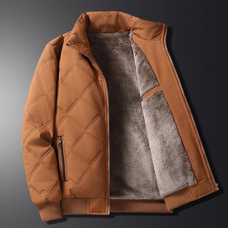 Winterjacke Herren Gesteppt mit Fleecefutter